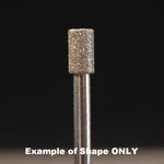 A&M Instruments Industrial CBN 0.188" Flat End Cylinder (Mandrel) - CBN4378-0188 - A & M Instruments Quality Diamond Tools
