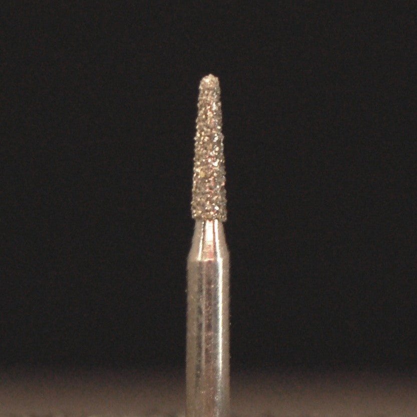 A&M Instruments Single Patient Use FG Diamond Dental Bur 1.3mm Round End Taper - C0.5 - A & M Instruments Quality Diamond Tools