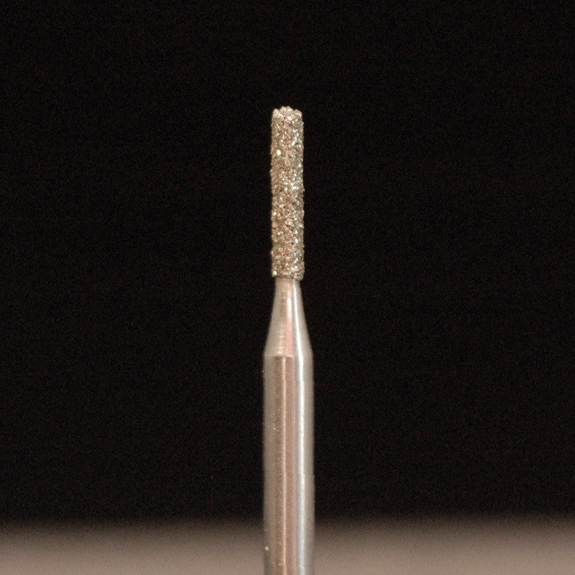 A&M Instruments HP Laboratory Diamond Dental Bur 1.6mm Long Flat End Cylinder - HP837-016 - A & M Instruments Quality Diamond Tools
