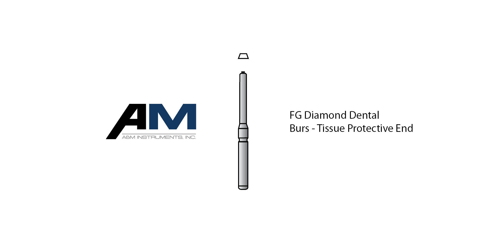 FG Diamond Dental Burs - Tissue Protective End