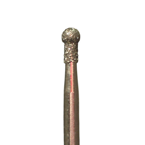 A&M Instruments Multi-Use FG Diamond Dental Bur 1.8mm Round Ball w/Collar - A3L - A & M Instruments Quality Diamond Tools