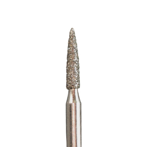 A&M Instruments Multi-Use FG Diamond Dental Bur 1.4mm Flame - E8 - A & M Instruments Quality Diamond Tools