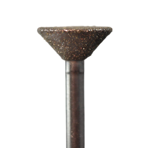 A&M Instruments HP Laboratory Diamond Dental Bur 9.4mm Large Inverted Cone - HP812-094 - A & M Instruments Quality Diamond Tools