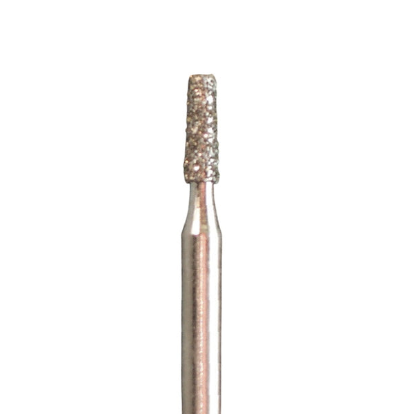A&M Instruments Single Patient Use FG Diamond Dental Bur 1.4mm Short Flat End Taper - F14 - A & M Instruments Quality Diamond Tools