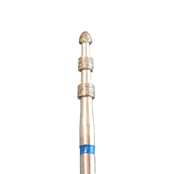 A&M Instruments Multi-Use FG Diamond Dental Bur 1.8mm Round End Taper Depth Marker - DM30 - A & M Instruments Quality Diamond Tools