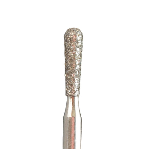 A&M Instruments Single Patient Use FG Diamond Dental Bur 1.6mm Long Pear - P8L - A & M Instruments Quality Diamond Tools