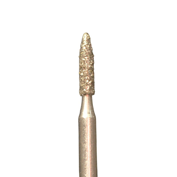 A&M Instruments Multi-Use FG Diamond Dental Bur 1.4mm Short Flame - E4 - A & M Instruments Quality Diamond Tools