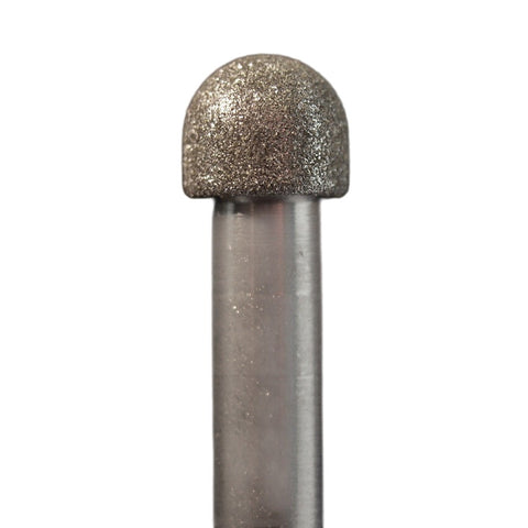 A&M Instruments Industrial Diamond 0.375" Round End Cylinder - 4814-0375 - A & M Instruments Quality Diamond Tools