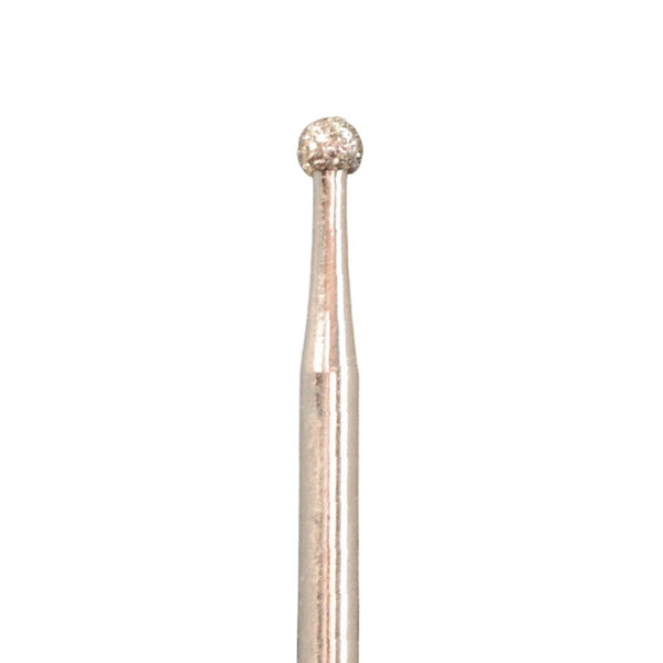 A&M Instruments Single Patient Use FG Diamond Dental Bur 1.6mm Round Ball w/Long Shank - A2.5LS - A & M Instruments Quality Diamond Tools
