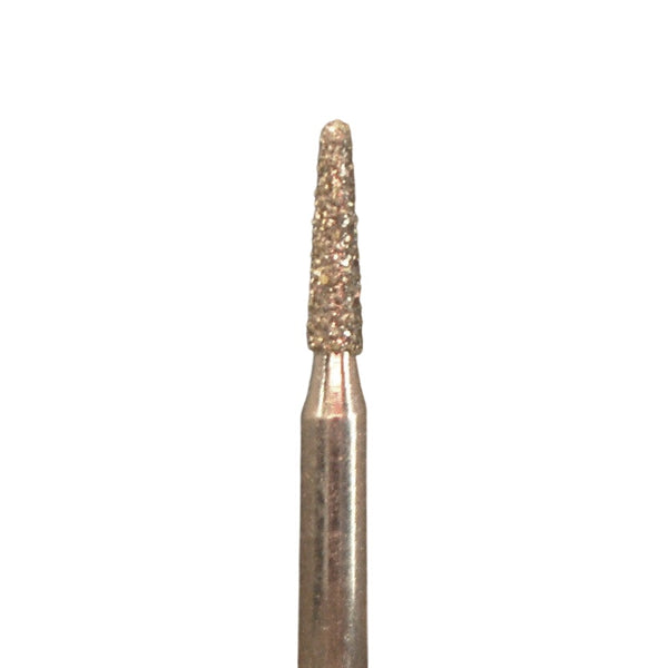 A&M Instruments Multi-Use FG Diamond Dental Bur 1.3mm Round End Taper - C0.5 - A & M Instruments Quality Diamond Tools