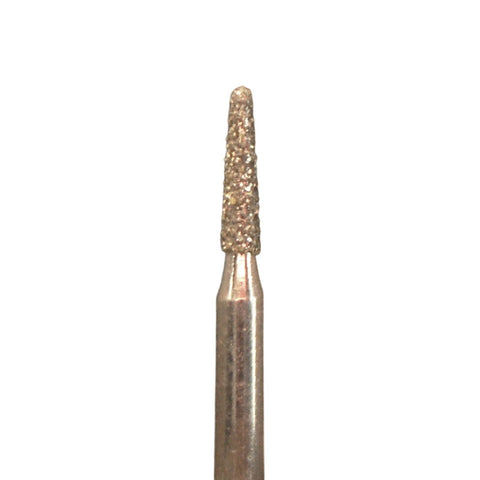 A&M Instruments Multi-Use FG Diamond Dental Bur 1.3mm Round End Taper - C0.5 - A & M Instruments Quality Diamond Tools