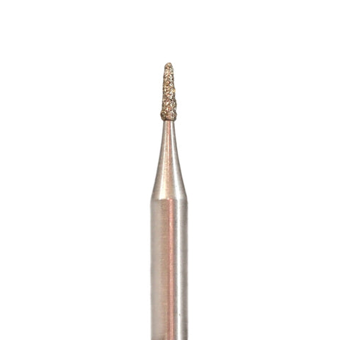 A&M Instruments HP Laboratory Diamond Dental Bur 1mm Flat End Taper - HP845-010 - A & M Instruments Quality Diamond Tools