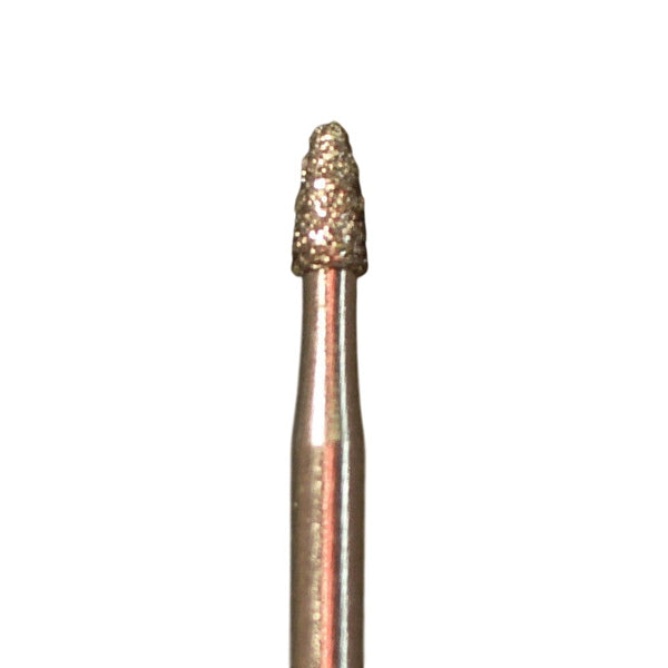 A&M Instruments Single Patient Use FG Diamond Dental Bur 1.6mm Extra Short Flame - K10 - A & M Instruments Quality Diamond Tools