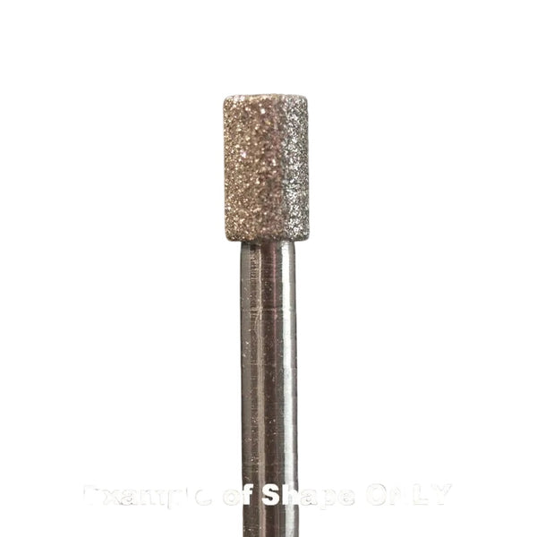 A&M Instruments Industrial CBN 0.188" Flat End Cylinder (Mandrel) - CBN4378-0188 - A & M Instruments Quality Diamond Tools