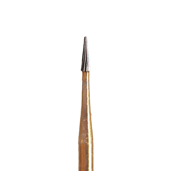 A&M Instruments FG Carbide Dental Bur 1.4mm Long Tapered Fissure - FGCAR7114 - A & M Instruments Quality Diamond Tools