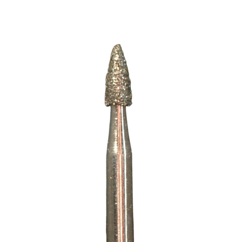 A&M Instruments Multi-Use FG Diamond Dental Bur 1.6mm Short Flame - K4 - A & M Instruments Quality Diamond Tools