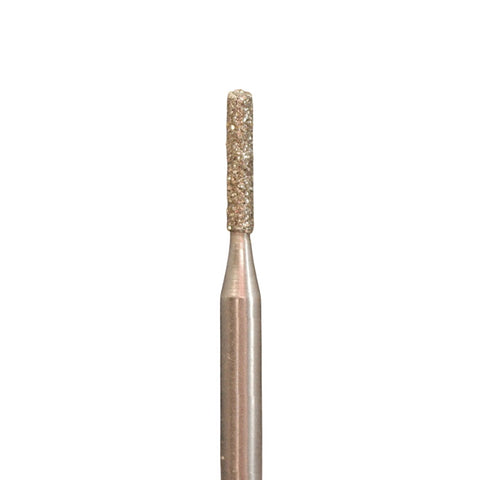 A&M Instruments HP Laboratory Diamond Dental Bur 1.6mm Long Flat End Cylinder - HP837-016 - A & M Instruments Quality Diamond Tools