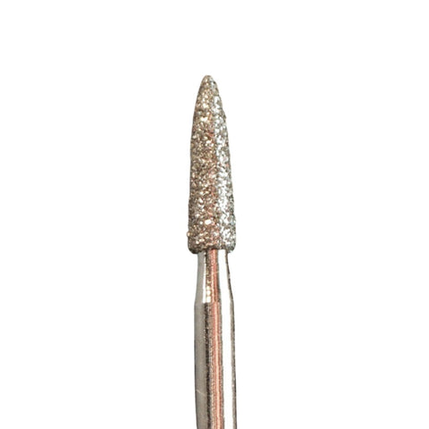 A&M Instruments Single Patient Use FG Diamond Dental Bur 1.8mm Short Flame - E11 - A & M Instruments Quality Diamond Tools