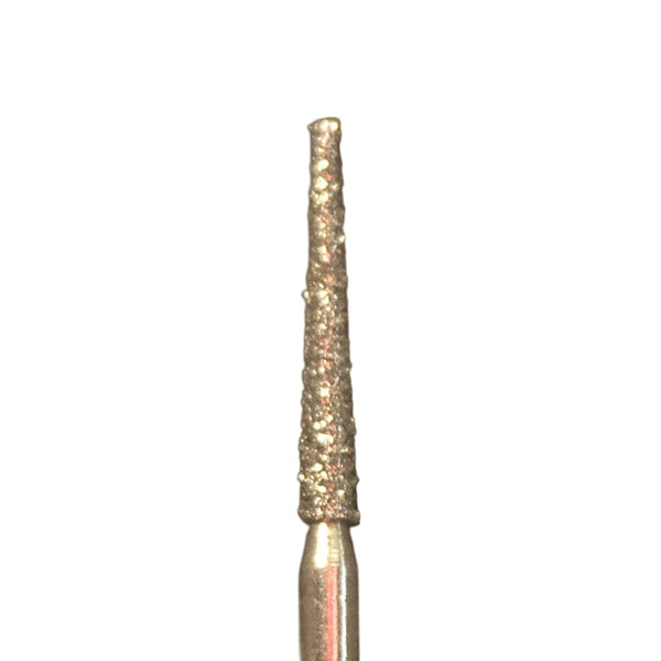 A&M Instruments Multi-Use FG Diamond Dental Bur 1.4mm Long Flat End Taper - F20 - A & M Instruments Quality Diamond Tools