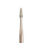 A&M Instruments Single Patient Use FG Diamond Dental Bur 0.9mm Flame - S16 - A & M Instruments Quality Diamond Tools