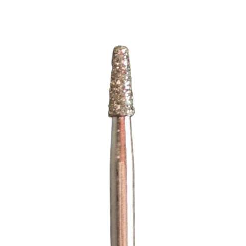 A&M Instruments Multi-Use FG Diamond Dental Bur 1.6mm Extra Short Flat End Taper - F16 - A & M Instruments Quality Diamond Tools