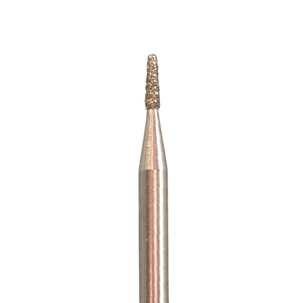 A&M Instruments HP Laboratory Diamond Dental Bur 1.2mm Flat End Taper - HP845-012 - A & M Instruments Quality Diamond Tools
