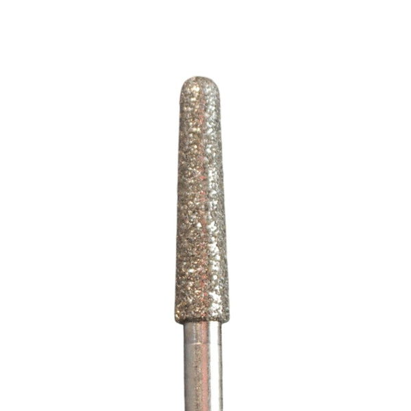 A&M Instruments Single Patient Use FG Diamond Dental Bur 2.3mm Round End Taper - F23R - A & M Instruments Quality Diamond Tools