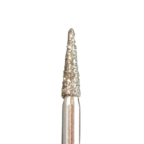 A&M Instruments Single Patient Use FG Diamond Dental Bur 1.6mm Xmas Tree - E1.6 - A & M Instruments Quality Diamond Tools