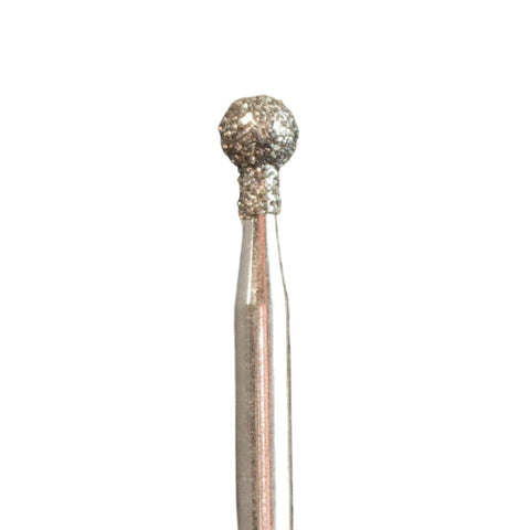 A&M Instruments Multi-Use FG Diamond Dental Bur 2.2mm Round Ball w/Collar - A4L - A & M Instruments Quality Diamond Tools