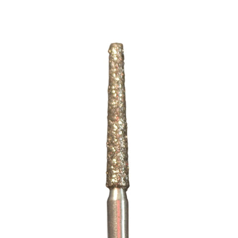 A&M Instruments Single Patient Use FG Diamond Dental Bur 1.5mm Flat End Taper - F1 - A & M Instruments Quality Diamond Tools
