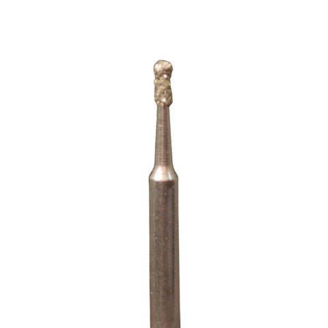 A&M Instruments Single Patient Use FG Diamond Dental Bur 0.9mm Round Ball w/Collar - A0.5L - A & M Instruments Quality Diamond Tools