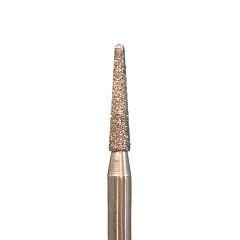 A&M Instruments HP Laboratory Diamond Dental Bur 2.1mm Long Flat End Taper - HP848-021 - A & M Instruments Quality Diamond Tools