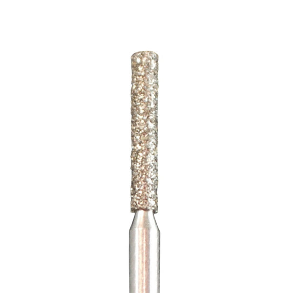 A&M Instruments Single Patient Use FG Diamond Dental Bur 1.4mm Long Flat End Cylinder - D4 - A & M Instruments Quality Diamond Tools