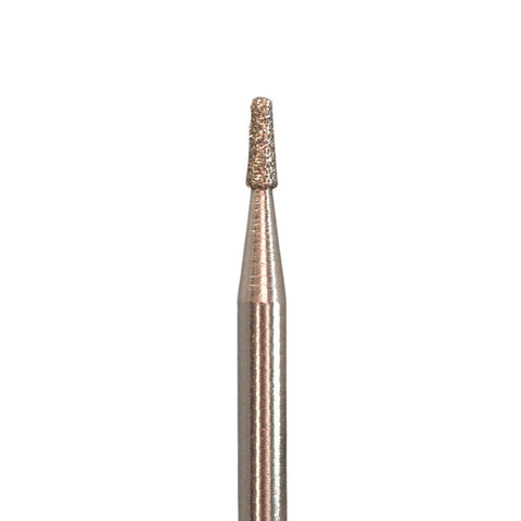 A&M Instruments HP Laboratory Diamond Dental Bur 1.4mm Flat End Taper - HP845-014 - A & M Instruments Quality Diamond Tools