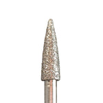 A&M Instruments Multi-Use FG Diamond Dental Bur 2.5mm Flame - E12 - A & M Instruments Quality Diamond Tools