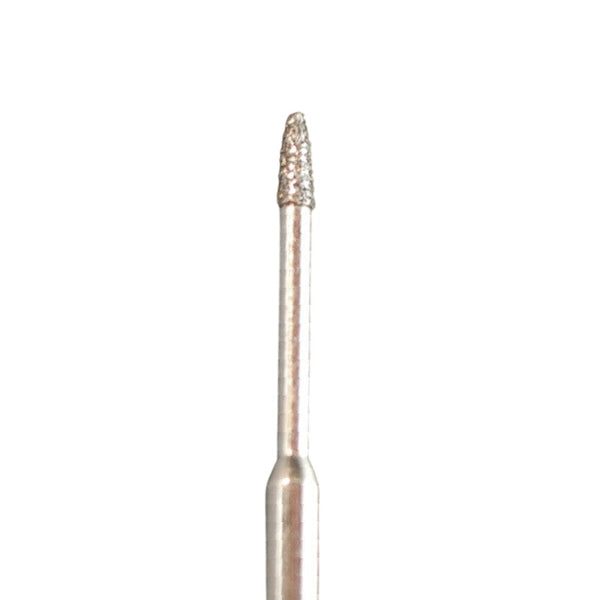 A&M Instruments Single Patient Use FG Diamond Dental Bur 0.9mm Torpedo - S12 - A & M Instruments Quality Diamond Tools