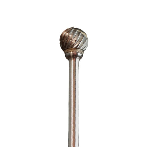 A&M Instruments Industrial Carbide Bur 0.252" Ball - HPC1800 - A & M Instruments Quality Diamond Tools