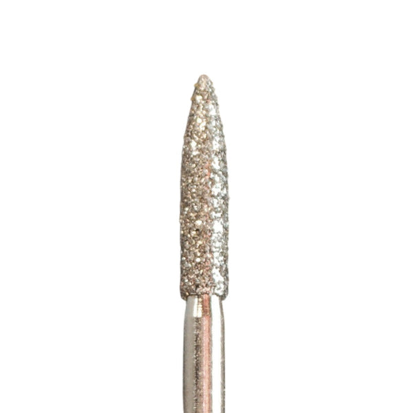 A&M Instruments Single Patient Use FG Diamond Dental Bur 1.8mm Flame - E58 - A & M Instruments Quality Diamond Tools
