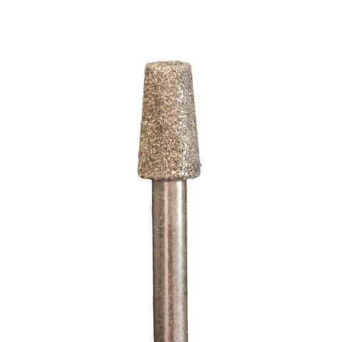 A&M Instruments HP Laboratory Diamond Dental Bur 4mm Long Flat End Taper - HP847-040 - A & M Instruments Quality Diamond Tools