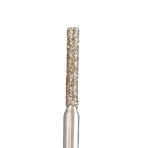 A&M Instruments Single Patient Use FG Diamond Dental Bur 1.2mm Long Flat End Cylinder - D22 - A & M Instruments Quality Diamond Tools