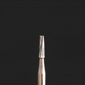 A&M Instruments FG Carbide Dental Bur 1.2mm Tapered Fissure Flat End - FGCAR171 - A & M Instruments Quality Diamond Tools