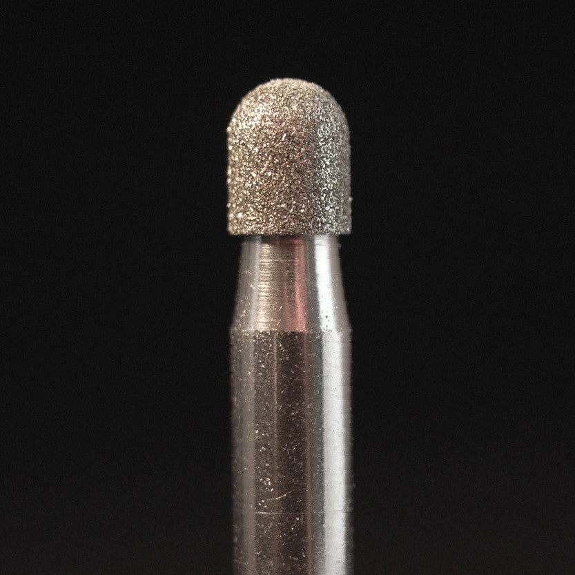 1/4" Shank Industrial Diamond Round End Cylinder