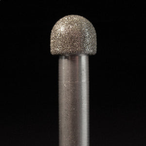 A&M Instruments Industrial Diamond 0.375" Round End Cylinder - 4814-0375 - A & M Instruments Quality Diamond Tools