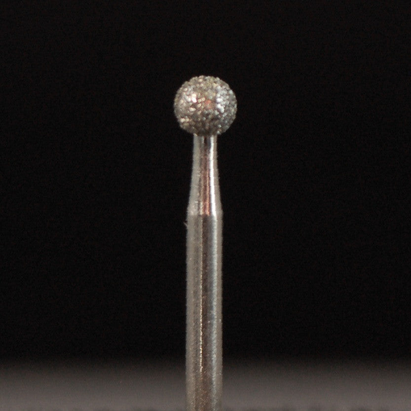 A&M Instruments Multi-Use FG Diamond Dental Bur 2.6mm Round Ball w/Long Shank - A5LS - A & M Instruments Quality Diamond Tools