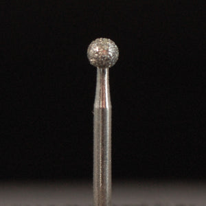 A&M Instruments Single Patient Use FG Diamond Dental Bur 2.6mm Round Ball w/Long Shank - A5LS - A & M Instruments Quality Diamond Tools