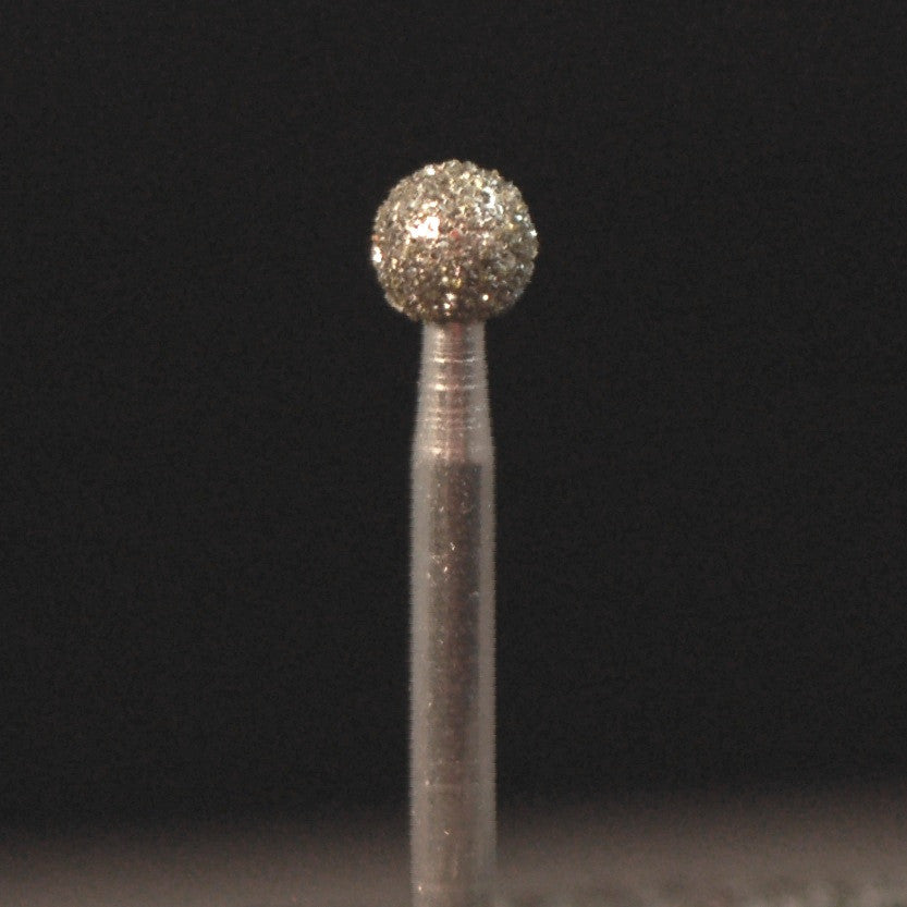 A&M Instruments Single Patient Use FG Diamond Dental Bur 2.9mm Round Ball - A6 - A & M Instruments Quality Diamond Tools