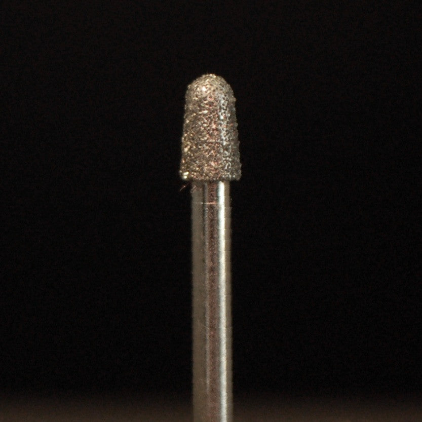 A&M Instruments Multi-Use FG Diamond Dental Bur 2.5mm Round End Taper - C4 - A & M Instruments Quality Diamond Tools