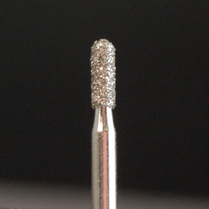 A&M Instruments Single Patient Use FG Diamond Dental Bur 1.6mm Round End Cylinder - D2R - A & M Instruments Quality Diamond Tools