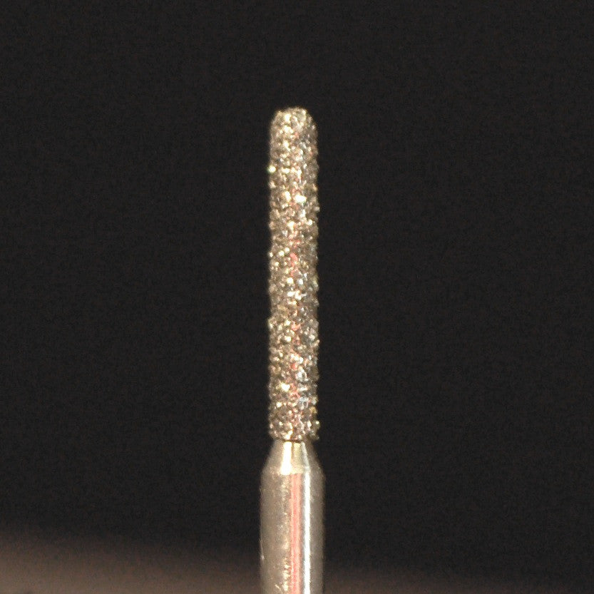 A&M Instruments Single Patient Use FG Diamond Dental Bur 1.2mm Round End Cylinder - D3RL - A & M Instruments Quality Diamond Tools