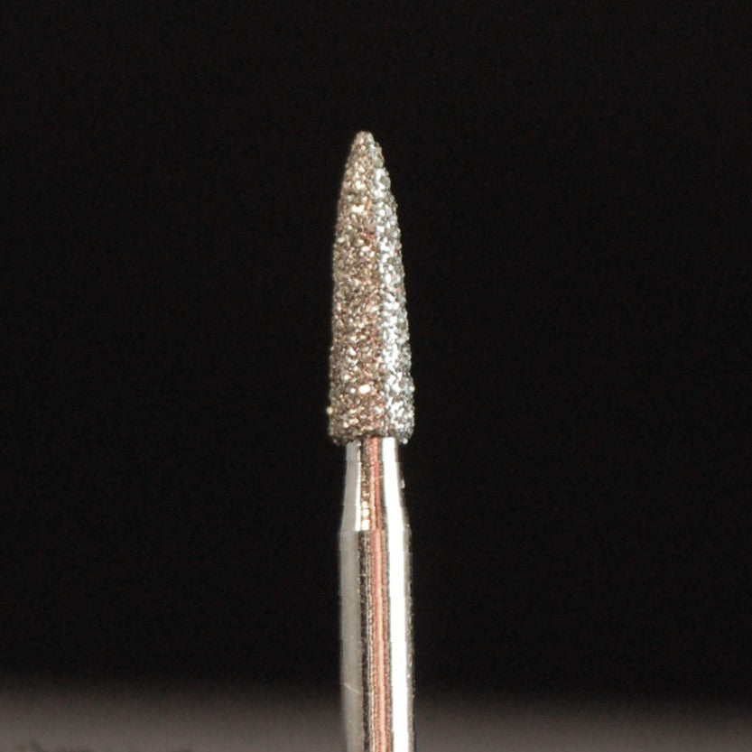 A&M Instruments Single Patient Use FG Diamond Dental Bur 1.8mm Short Flame - E11 - A & M Instruments Quality Diamond Tools
